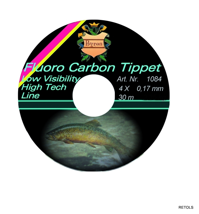 Byron 1084 Fluoro Carbon Tippet 7x0.13mm